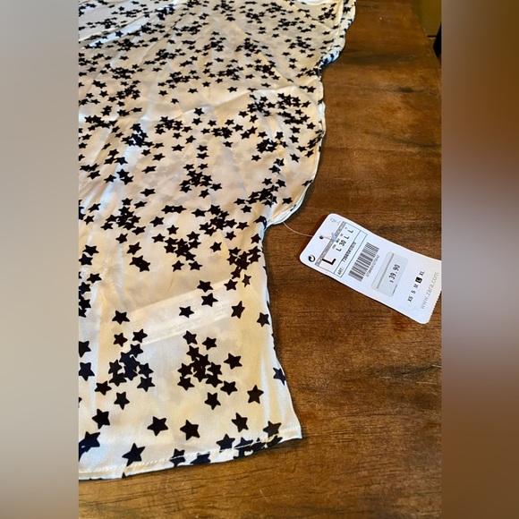 ✨ZARA Star Ruffle Sleeve Blouse✨ NWT - Picture 6 of 11